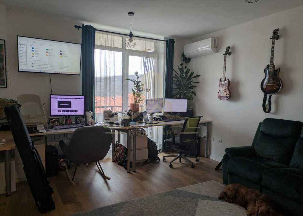 2 camere,49 mp, terasa, parcare ext., zona str. M. Antim Ivireanul, Borhanci