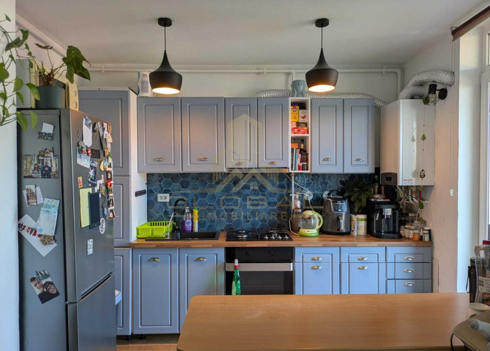 2 camere,49 mp, terasa, parcare ext., zona str. M. Antim Ivireanul, Borhanci