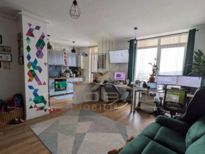 2 camere,49 mp, terasa, parcare ext., zona str. M. Antim Ivireanul, Borhanci