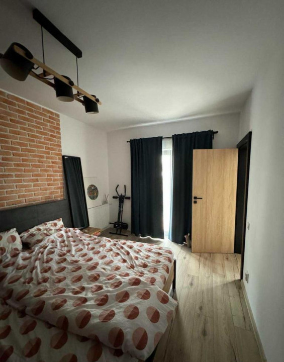 2 camere , LUX, 58 mp, 1 parcare, AC, terasa, zona Borhanci