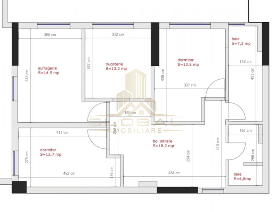 4 camere , 82 mp, Ultrafinisat , Garaj, terasa, Zorilor 