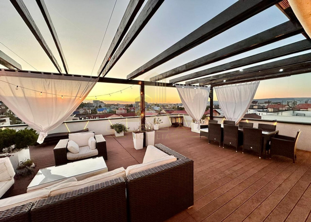 penthouse 4 camere, 180 mp, LUX, terasa 250 mp, zona str.Buna Ziua