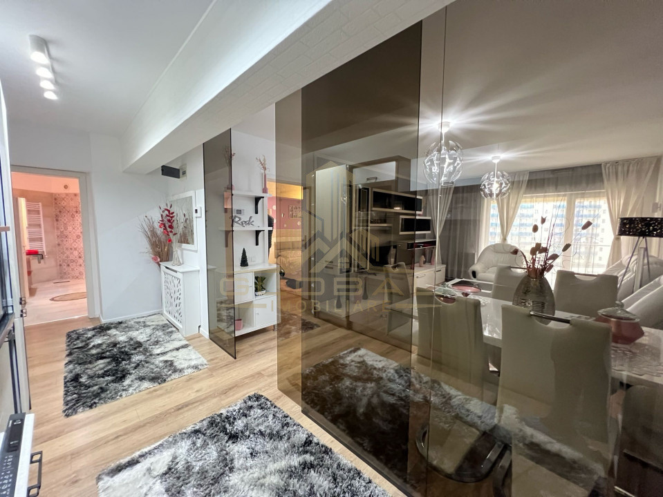 2 camere ,60 mp, Lux Totul Nou, garaj, terasa, Viva City, Gheorgheni