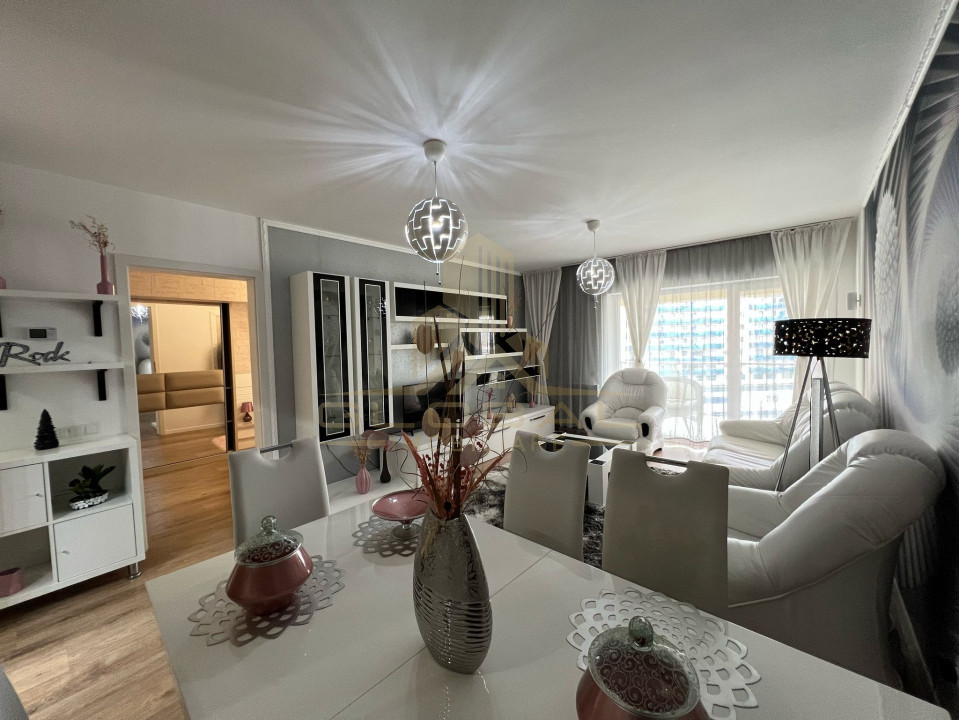 2 camere ,60 mp, Lux Totul Nou, garaj, terasa, Viva City, Gheorgheni