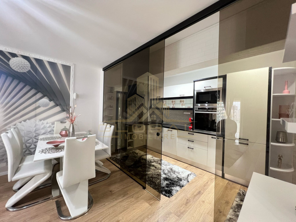 2 camere ,60 mp, Lux Totul Nou, garaj, terasa, Viva City, Gheorgheni