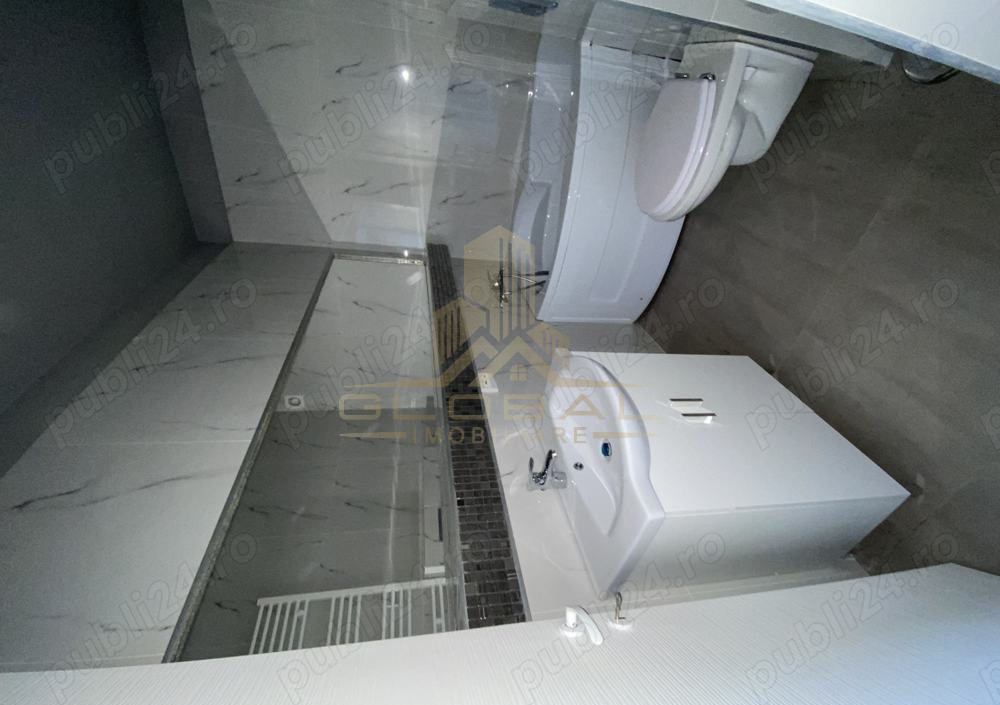 3 camere ,decomandat, 62 mp,  LUX,  terasa, zona str.Fabricii , Marasti