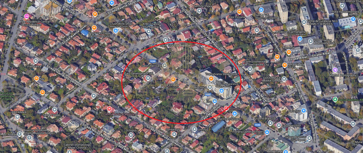 Teren+2 Case 1136 mp |RrM1| P+5+R| str.Constantin Brancusi, Gheorgheni