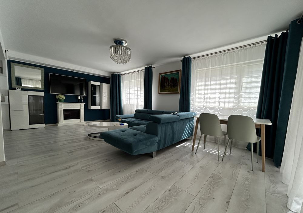 3 camere , 85 mp, 1 parcare, terasa, zona  Buna-Ziua