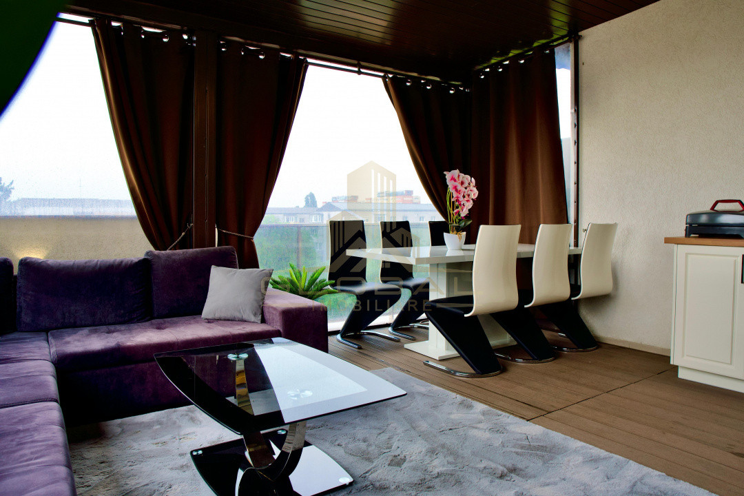 Penthouse, 3 camere , 80 mp.Lift, 2 Garaje, Terasa 30mp. Marasti