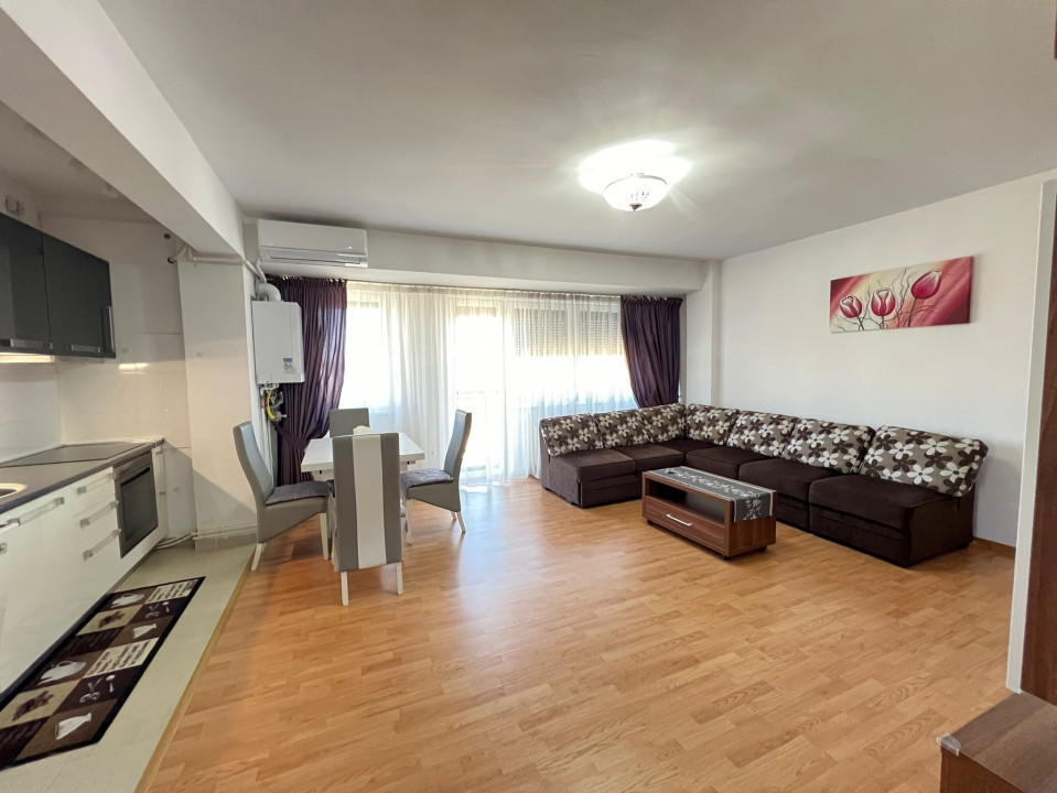 3 camere , 70 mp, NOU,Panorama, garaj, terasa, zona str. Buna Ziua