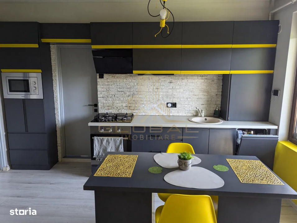 3 camere , 54 mp, 2 terase,2 parcari  zona str.Borhanciului , Borhanci