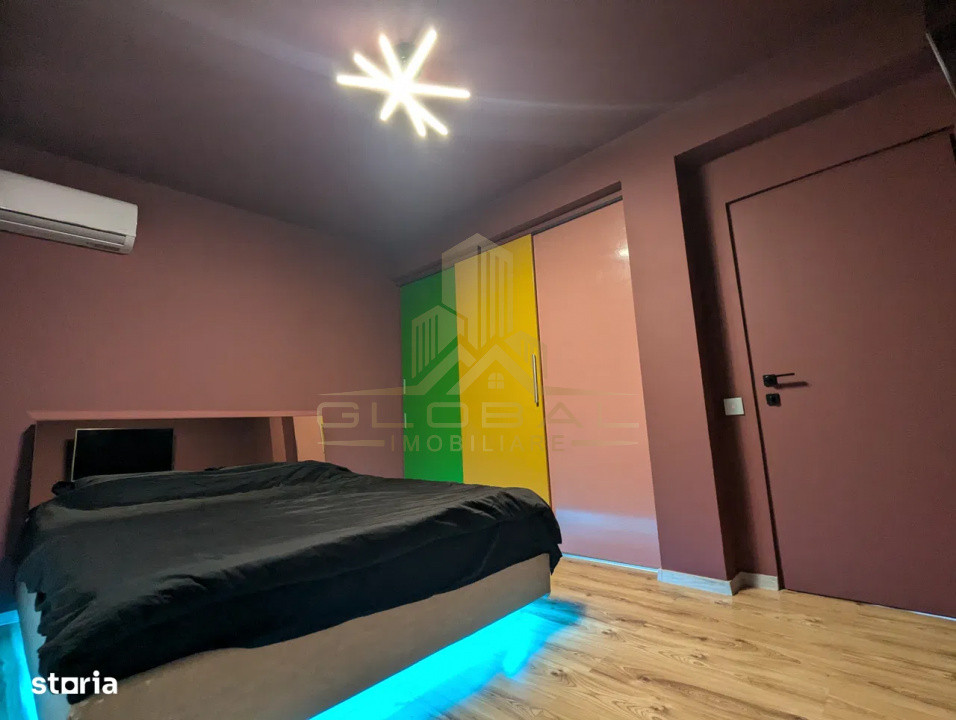 3 camere , 54 mp, 2 terase,2 parcari  zona str.Borhanciului , Borhanci