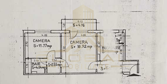 2 camere ,semidecomandat, 54 mp, garaj, zona str.venus, Gheorgheni