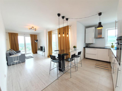 3 camere, 72 mp, parcare, terasa, zona str.Buna Ziua