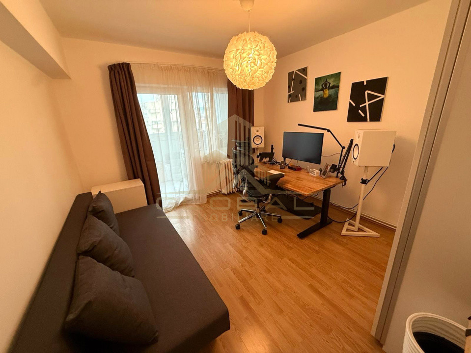 4 camere ,NOU, 76 mp,  terasa, zona str.Bdul 21 decembrie 1989 , Marasti