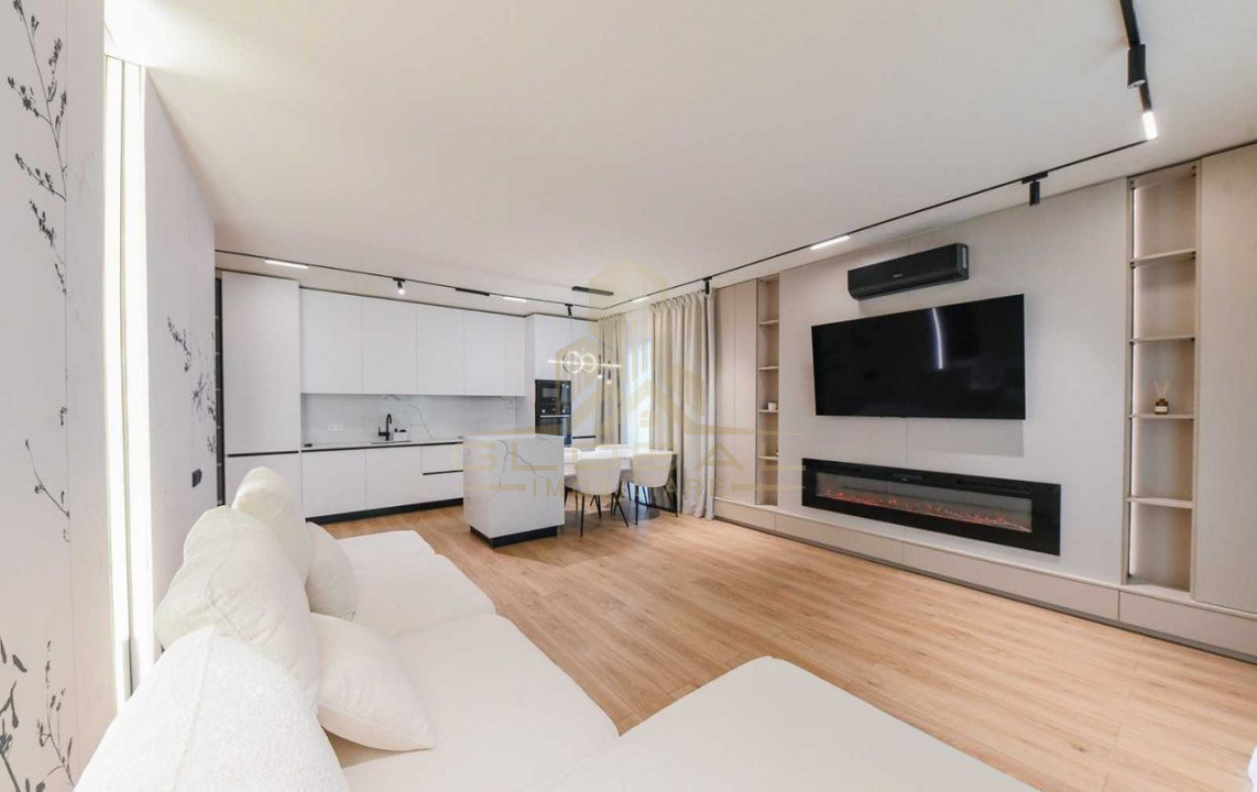 3 camere, LUX, 90 mp, 2 terase, parcare, zona str. Buna Ziua