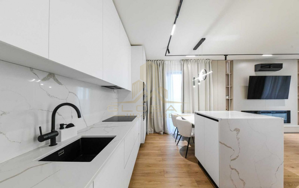 3 camere, LUX, 90 mp, 2 terase, parcare, zona str. Buna Ziua