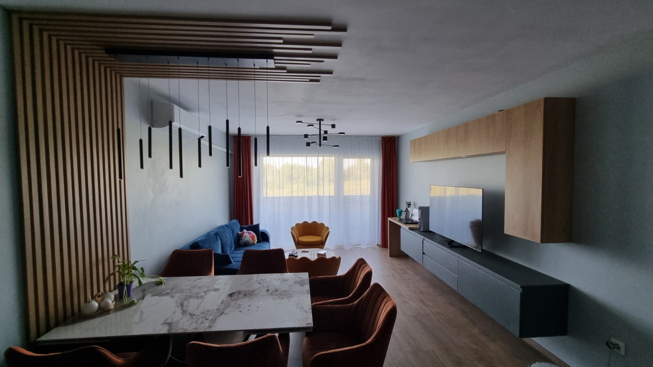 3 camere , LUX, 74 mp, 10 mp terasa, parcare,  zona Sopor