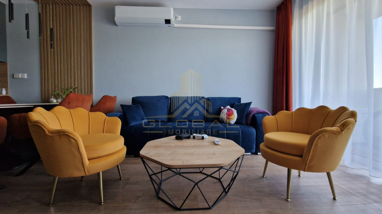 3 camere , LUX, 74 mp, terasa, parcare, Grand Park, Zona Iulius Mall