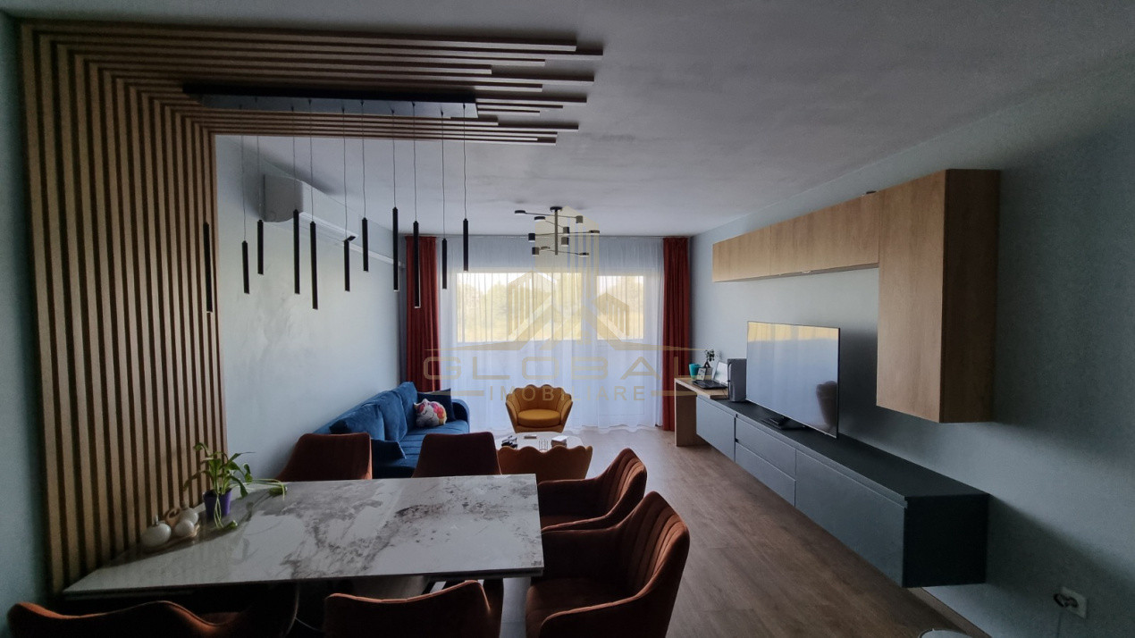 3 camere , LUX, 74 mp, terasa, parcare, Grand Park, Zona Iulius Mall