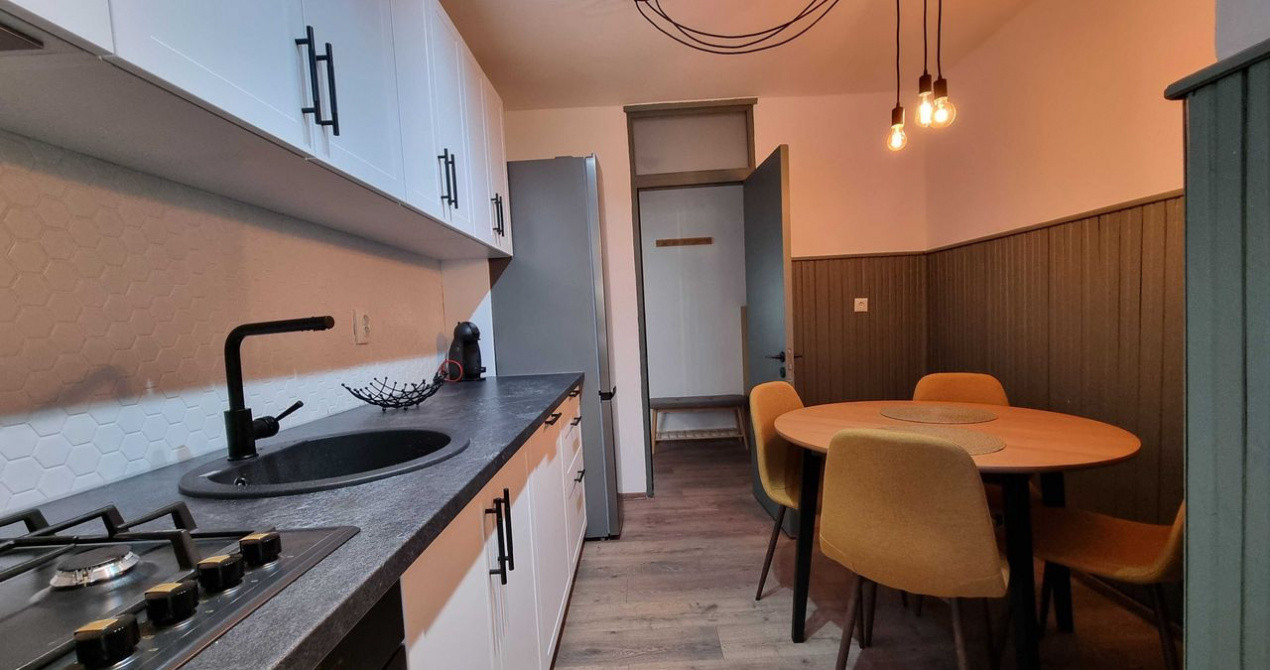 3 camere 65 mp, NOU, 2 bai, terasa, zona str.Gheorghe Dima, Zorilor