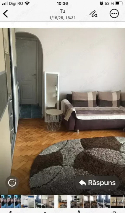 2 camere ,decomandat, 32 mp, zona cartier Gheorgheni