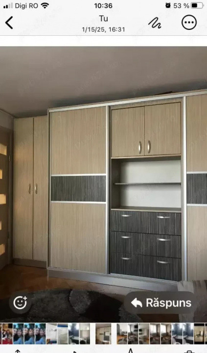 2 camere ,decomandat, 32 mp, zona cartier Gheorgheni
