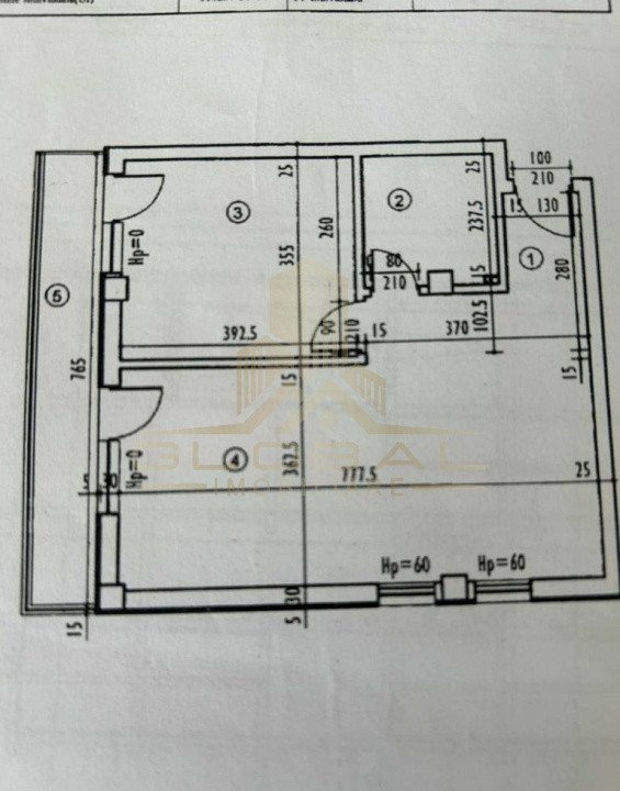 2 camere, 54 mp,  terasa, zona str. Fabricii, Marasti