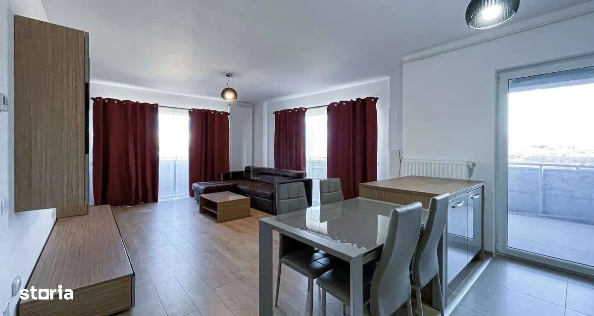 3 camere ,LUX, 85 mp,2 bai, garaj  terasa, zona Buna-Ziua