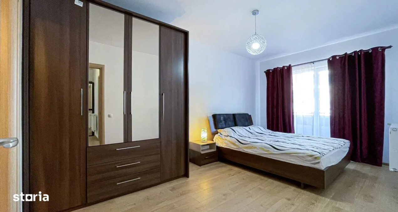 3 camere ,LUX, 85 mp,2 bai, garaj  terasa, zona Buna-Ziua