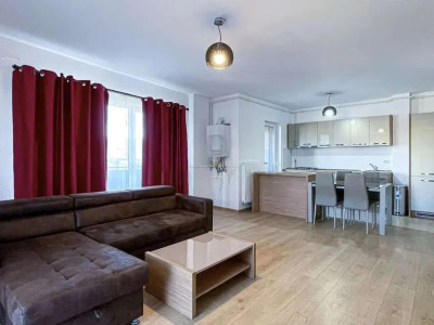 3 camere ,LUX, 85 mp,2 bai, garaj  terasa, zona Buna-Ziua