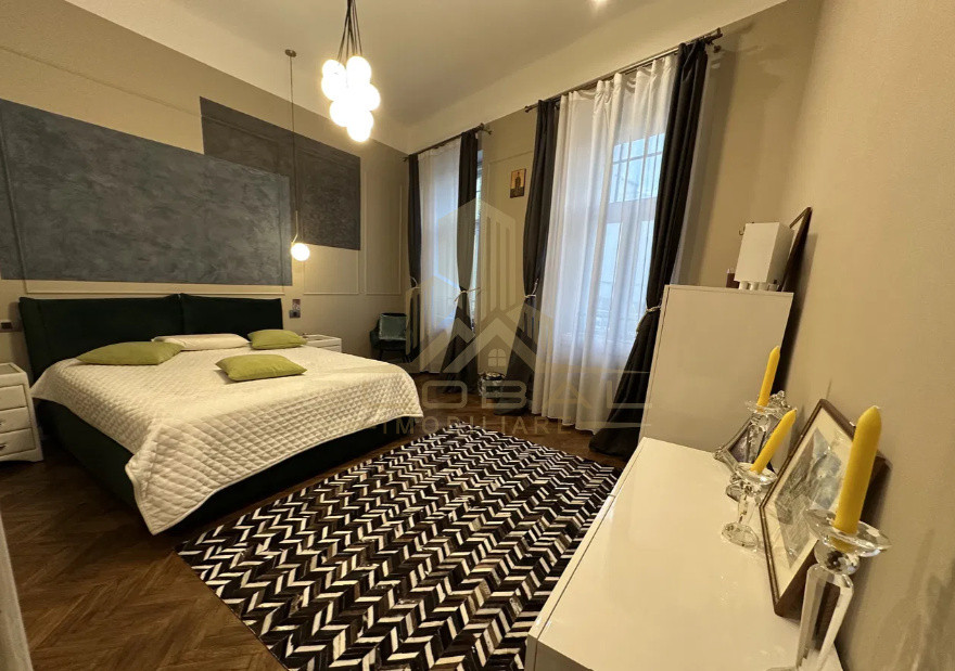 3 camere , LUX, Art Deco, 77 mp, cladire istorica , zona str.Traian, Centru
