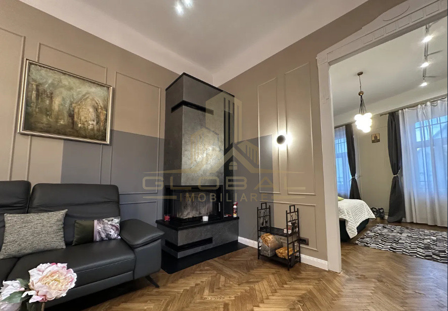 3 camere , LUX, Art Deco, 77 mp, cladire istorica , zona str.Traian, Centru