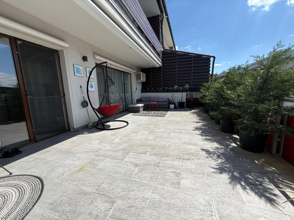 3 camere , Lux,75 mp, 45 mp, terasa, parcare, Buna-Ziua