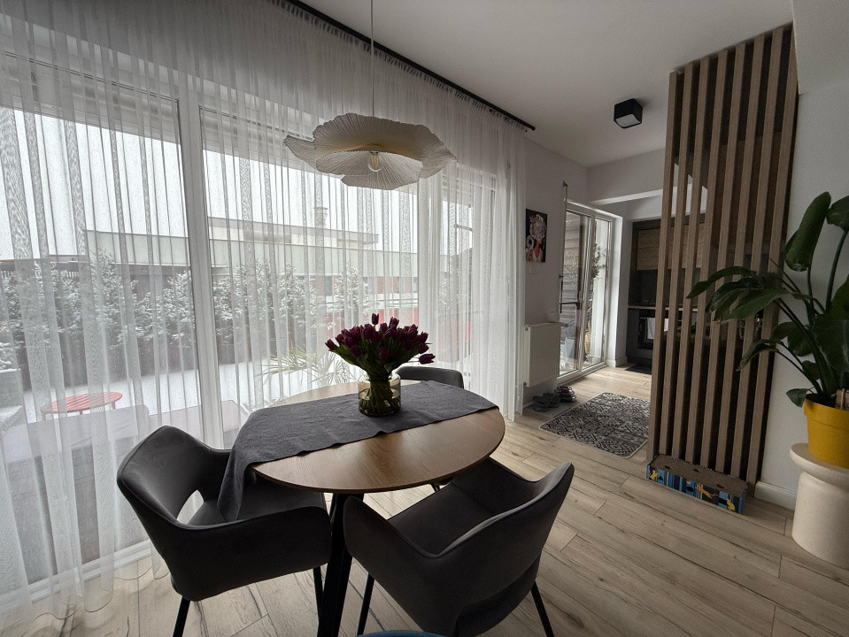3 camere , Lux,75 mp, 45 mp, terasa, parcare, Buna-Ziua
