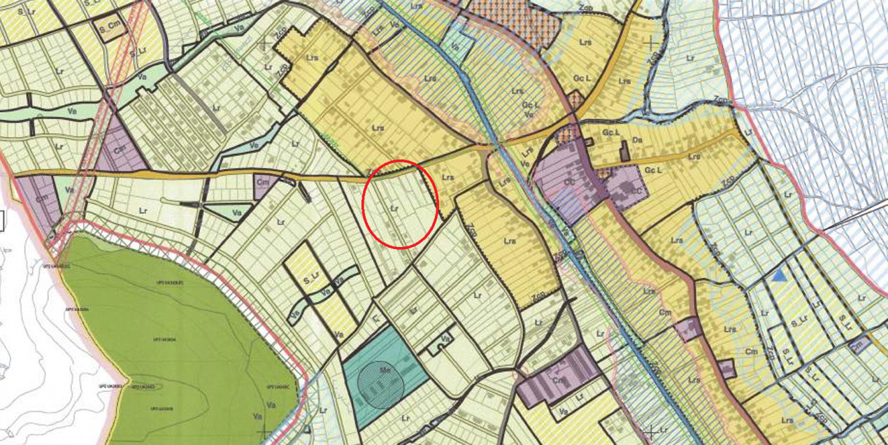 Teren Intravilan, 1055/ 527 Constructii, Centru Chinteni 21 Decembrie