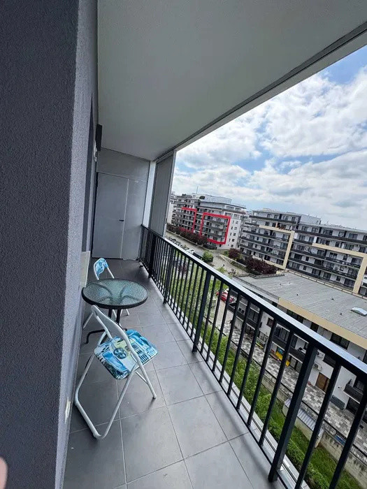 2 camere, 51 mp,  terasa, zona str. Buna-Ziua-Sophioa Residance