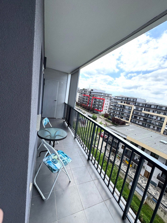 2 camere, 51 mp,  terasa, zona str. Buna-Ziua-Sophioa Residance