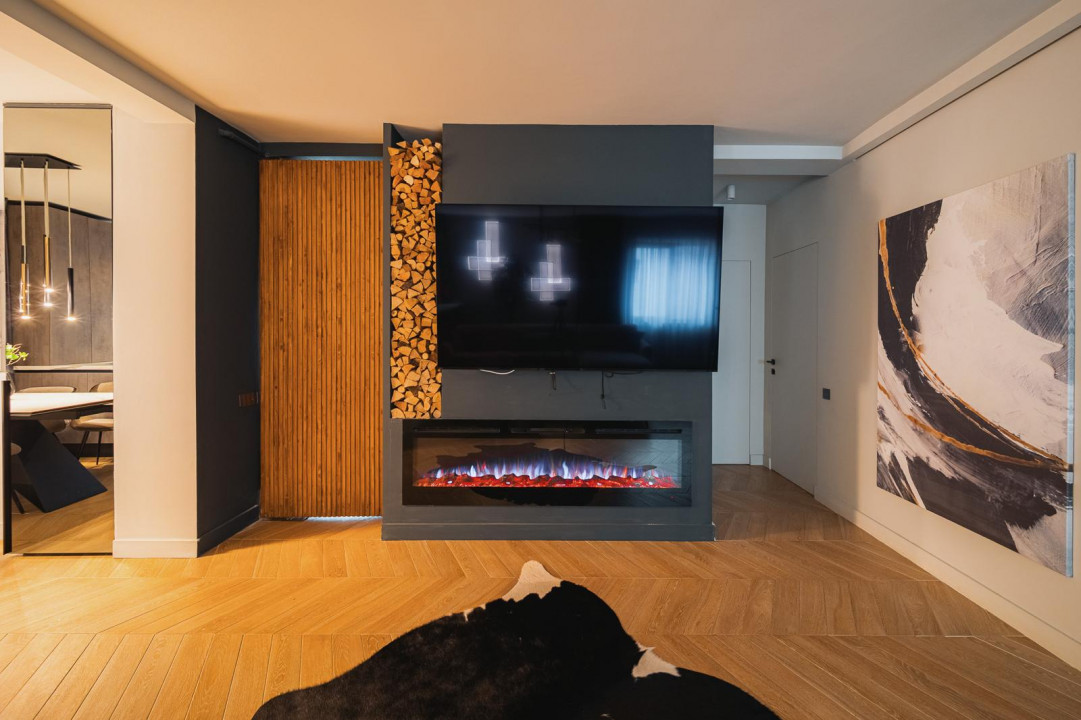 3 camere, LUX, 100 mp, 1 parcare, terasa, zona str. Buna Ziua