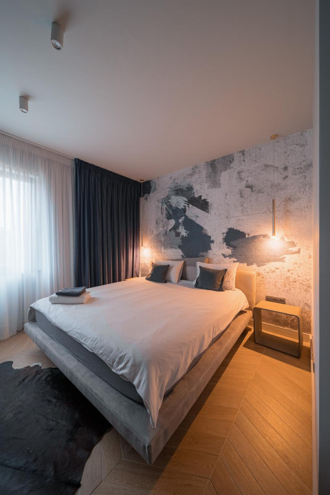 3 camere, LUX, 100 mp, 1 parcare, terasa, zona str. Buna Ziua