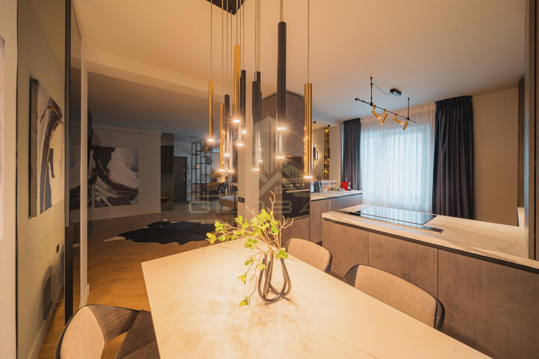 3 camere, LUX, 100 mp, 1 parcare, terasa, zona str. Buna Ziua