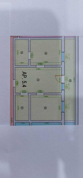 2 camere , 70 mp,  terasa, zona str.Colinei, Manastur