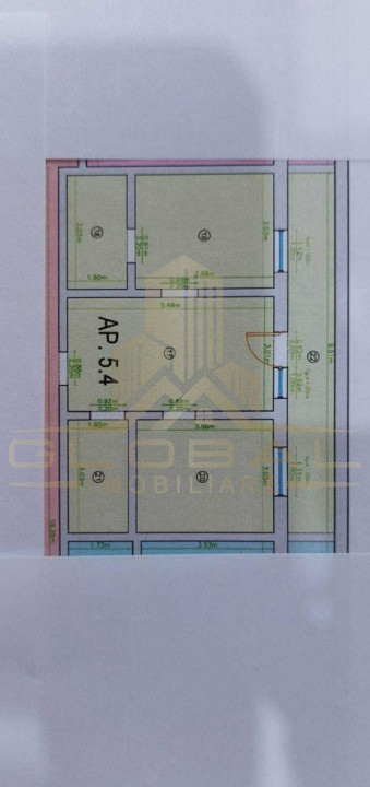 2 camere , 70 mp,  terasa, zona str.Colinei, Manastur