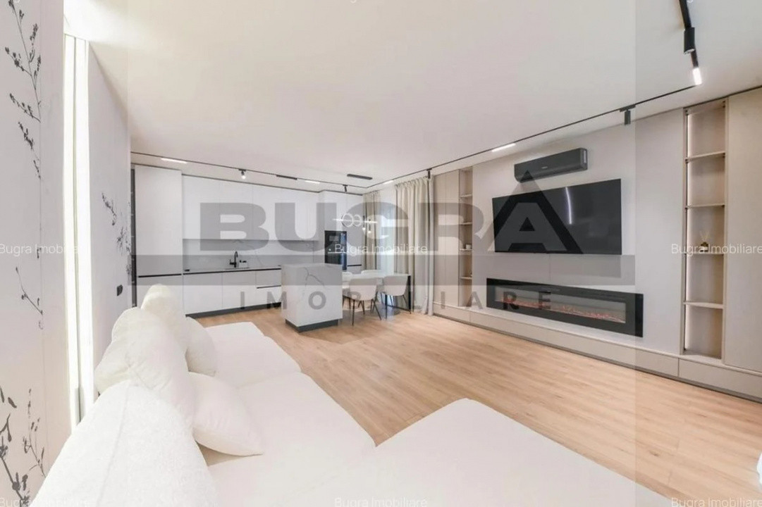3 camere, LUX, 88 mp,  2 balcoane, parcare, zona str.Buna Ziua, Buna-Ziua