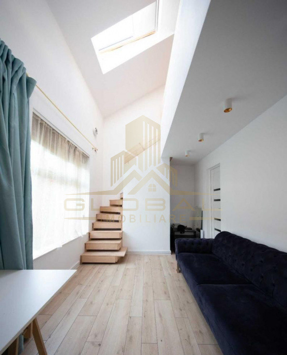 3 camere, casa, 2 nivele, 76 mp,  terasa, zona Piata Abator, Semicentral