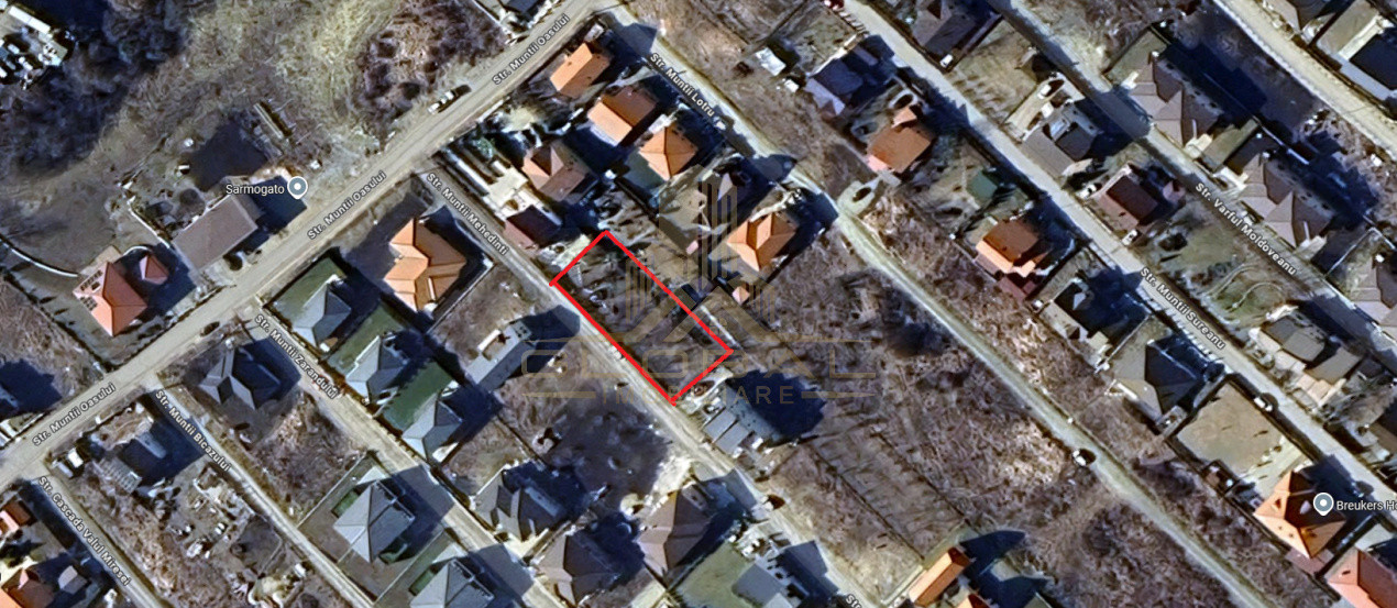 0% Comision Teren Autorizabil, 603 mp. Chinteni str. Muntii Oasului