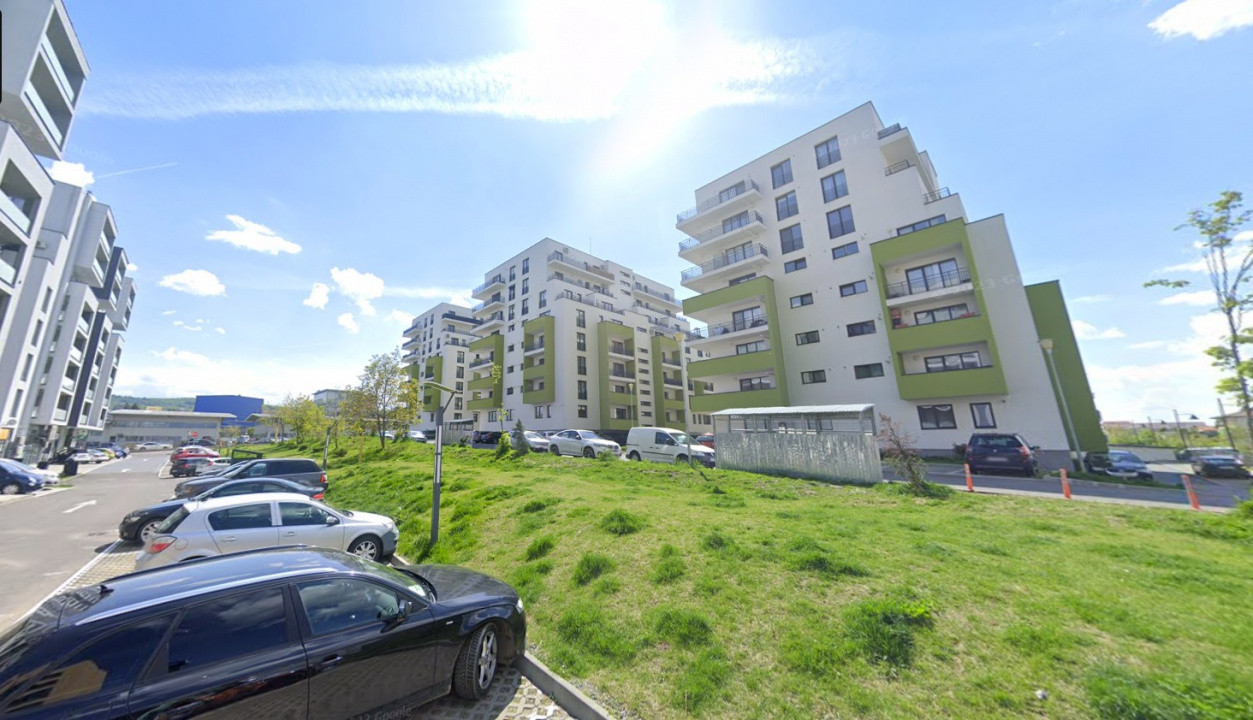 2 camere , 55 mp,  terasa, parcare, zona cartier Europa