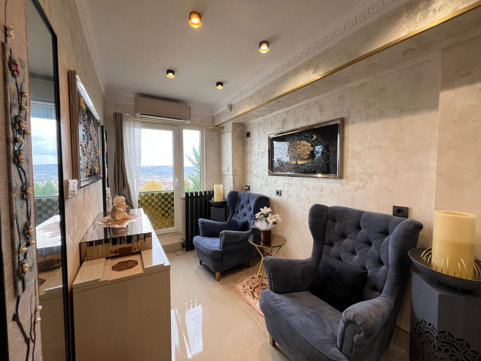2 camere  ,Lux,  Totul Nou, Panorama, parcare,zona Grand Hotel Italia 