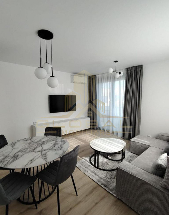2 camere ,Lux, Totul nou 55 mp,  terasa, zona Intre Lacuti Iulius Mall