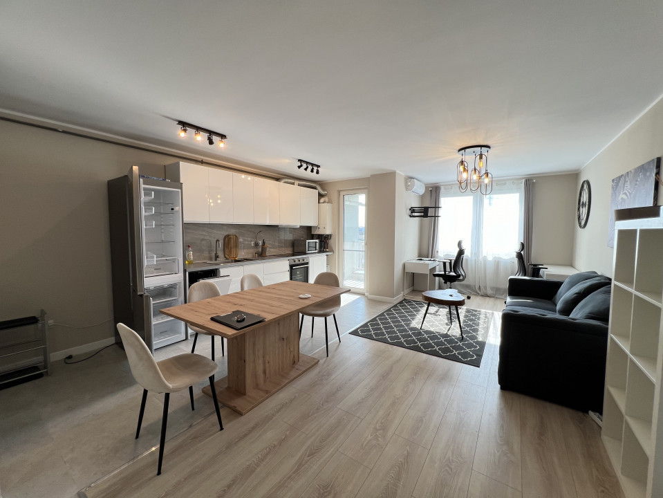 2 camere , Nou, 55 mp, 1 parcare , terasa ,Marasti , zona str. Rodnei